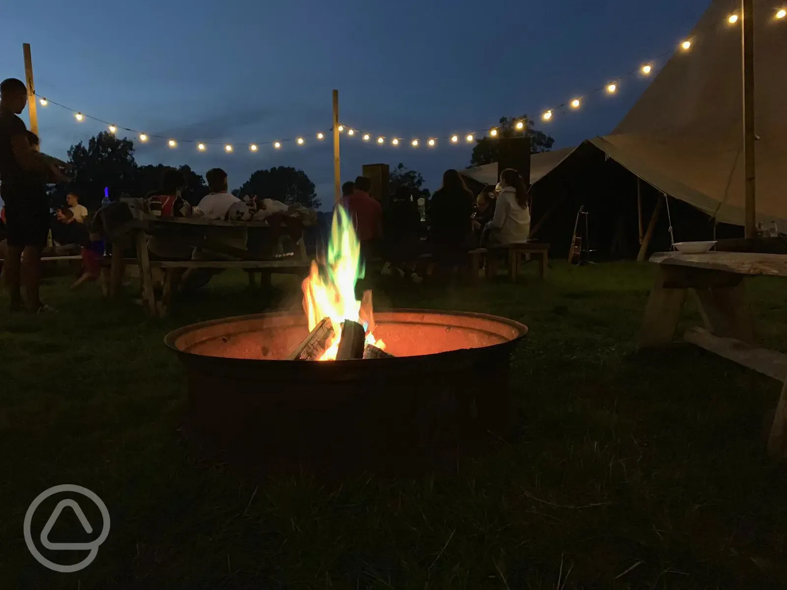 Campfires at Bedgebury Camping