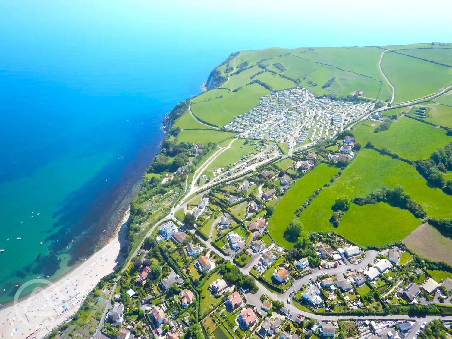 Aerial of the site