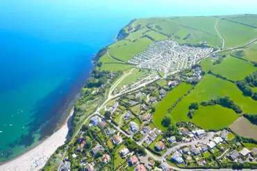 Aerial of the site