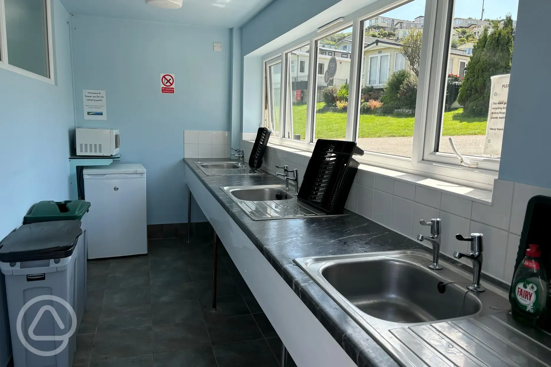 Washing up facilities 