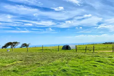 Farm and sea views