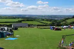 Aerial of the campsite