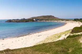 Bryher Campsite, Isles Of Scilly, Cornwall