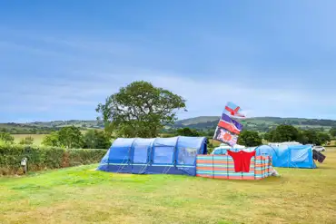 Large bronze electric grass pitches at Bryn Ffanigl Ganol Park