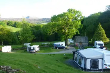 Lovely views from Bryn Y Gwin Farm Caravan and Campsite