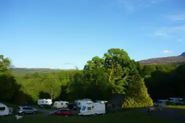 Pitches at Bryn Y Gwin Farm Caravan and Campsite