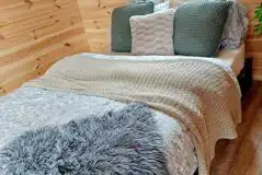 Camping pod interior