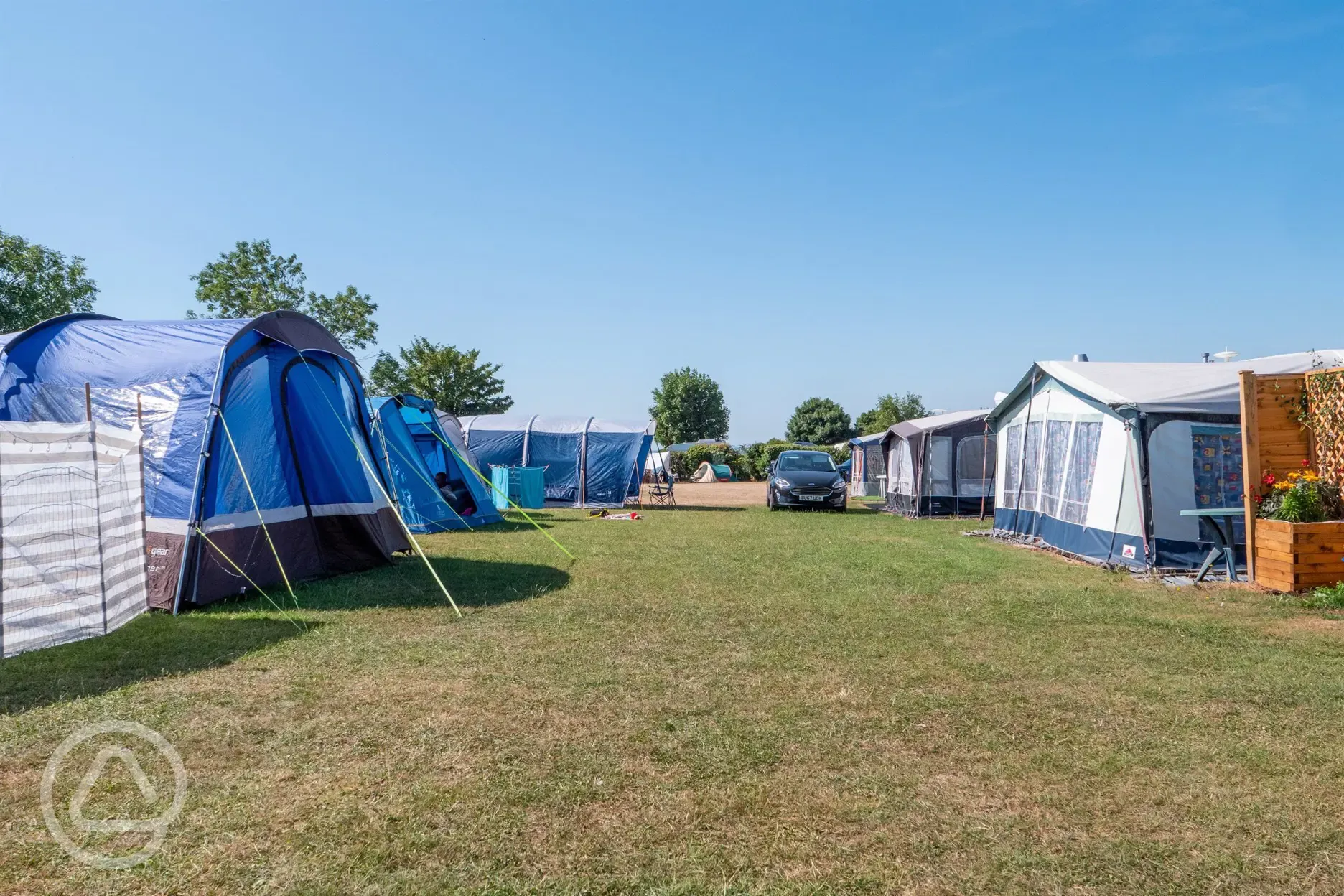 Electric grass pitches