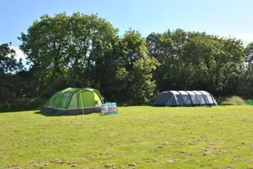 Tent pitches Bush Farm
