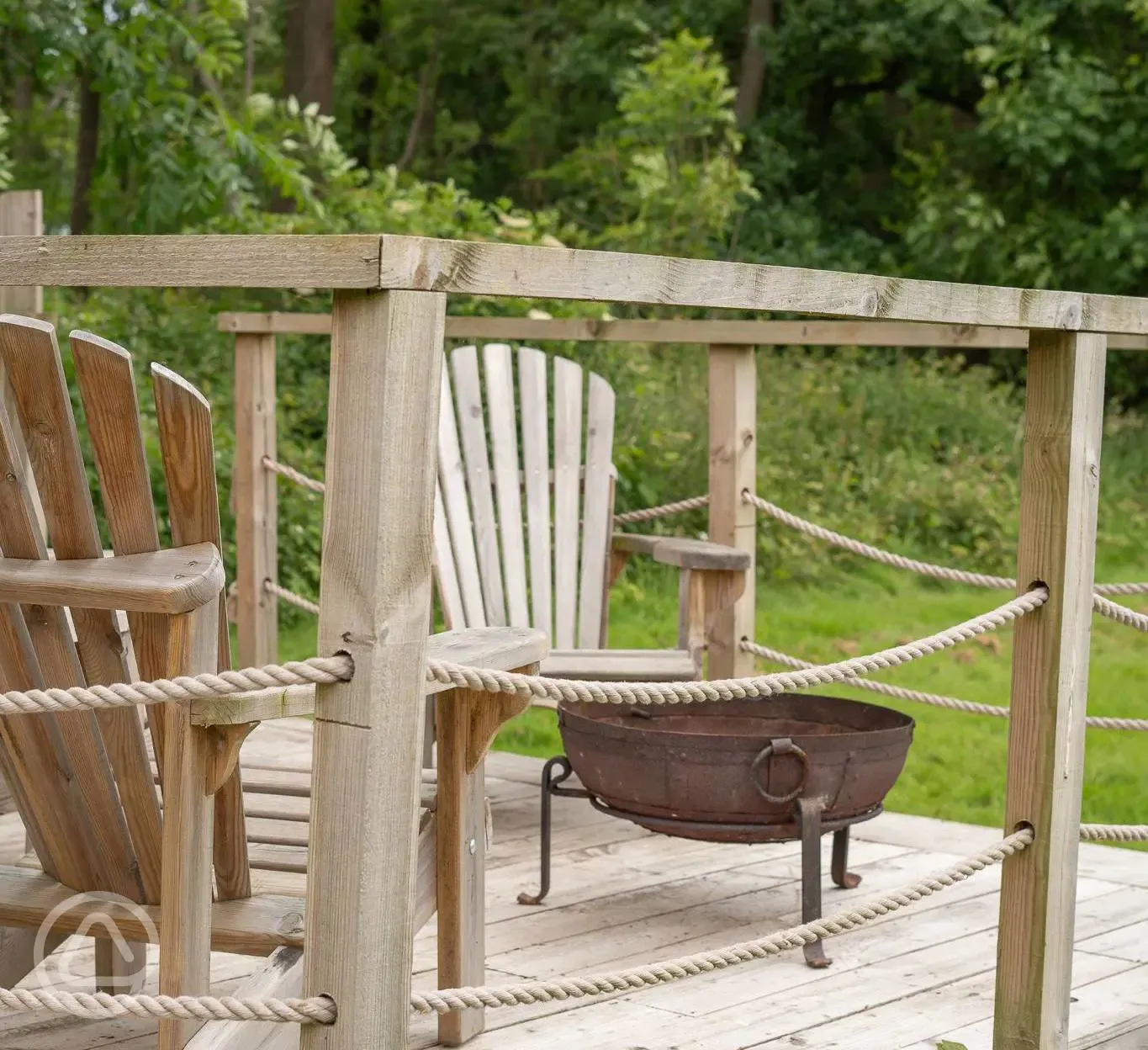 Hill Farm geodome- Nashira outdoor area