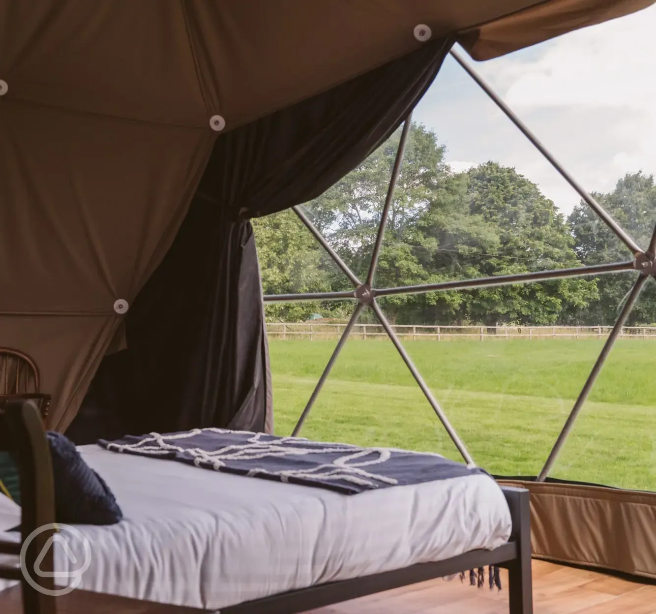 Geodome interior