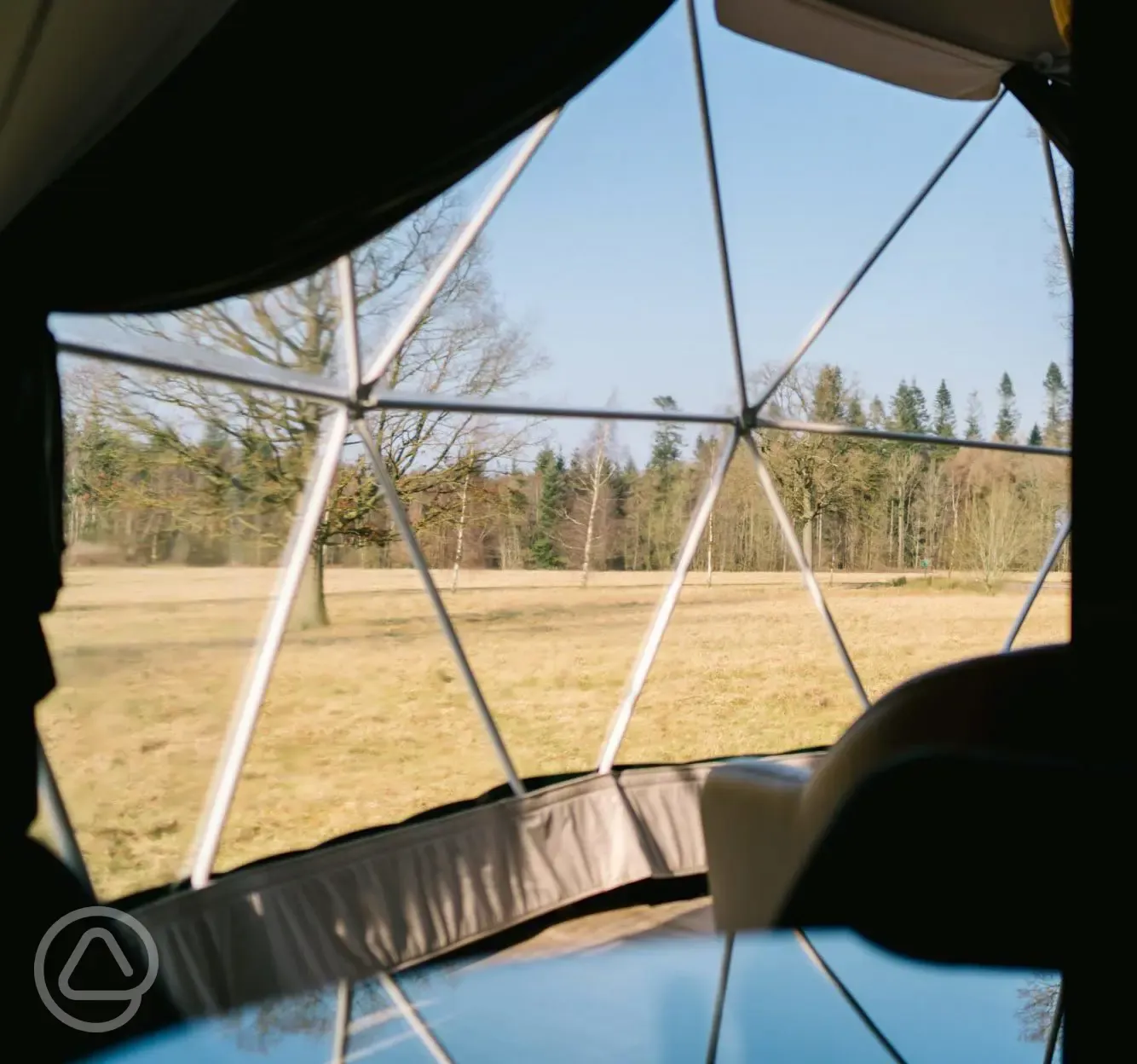 Geodome interior