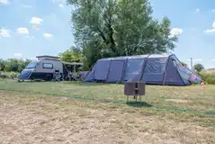 Electric grass pitches with a 10 amp electric hook up Electric grass pitches with a 10 amp electric hook up