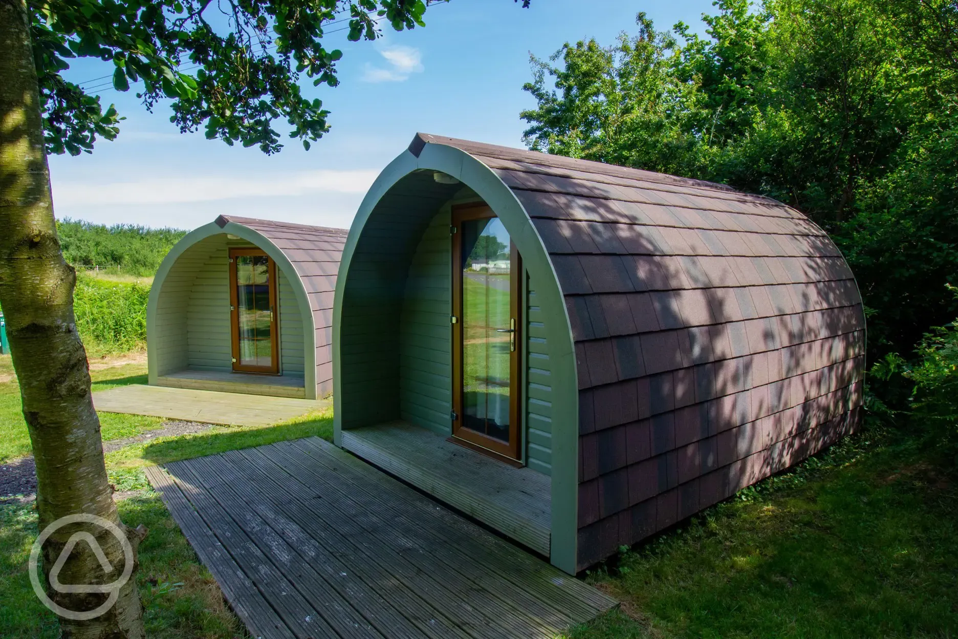 Glamping pods