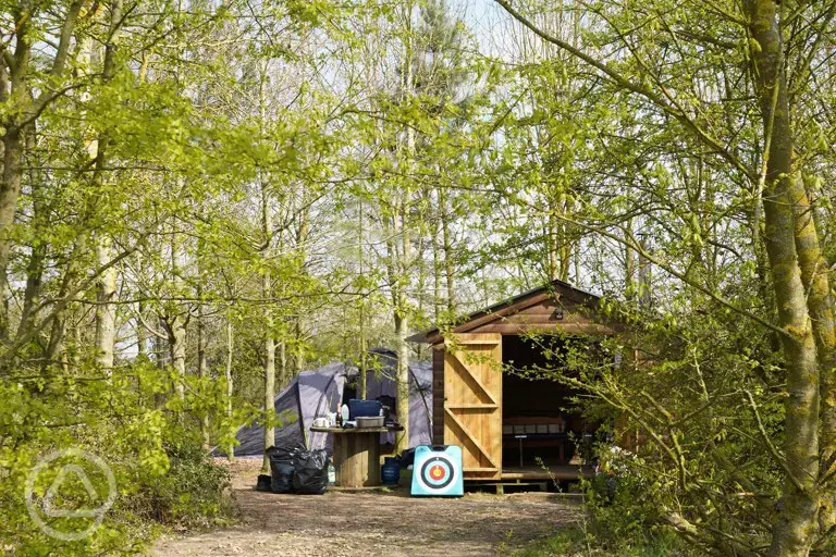 Wooden cabin