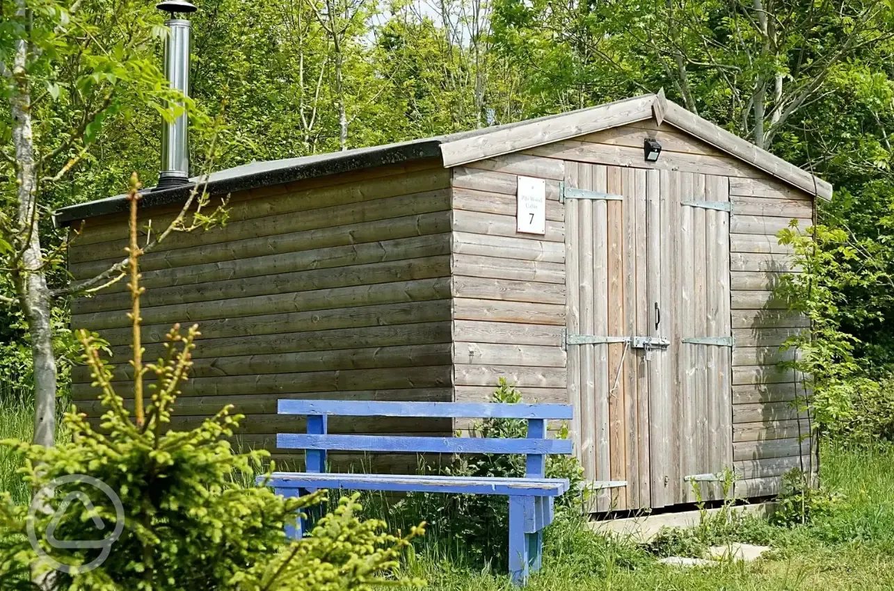 Wooden cabin