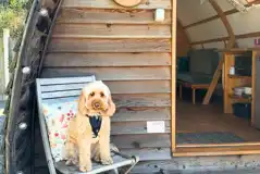 Camping pods (up to two dogs allowed per pod)