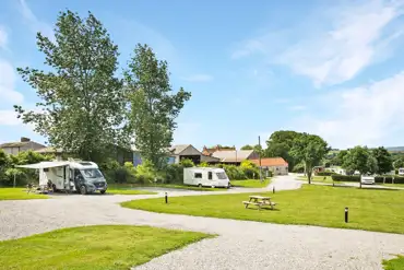 Electric hardstanding pitches