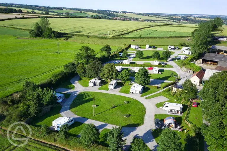 Aerial of the park