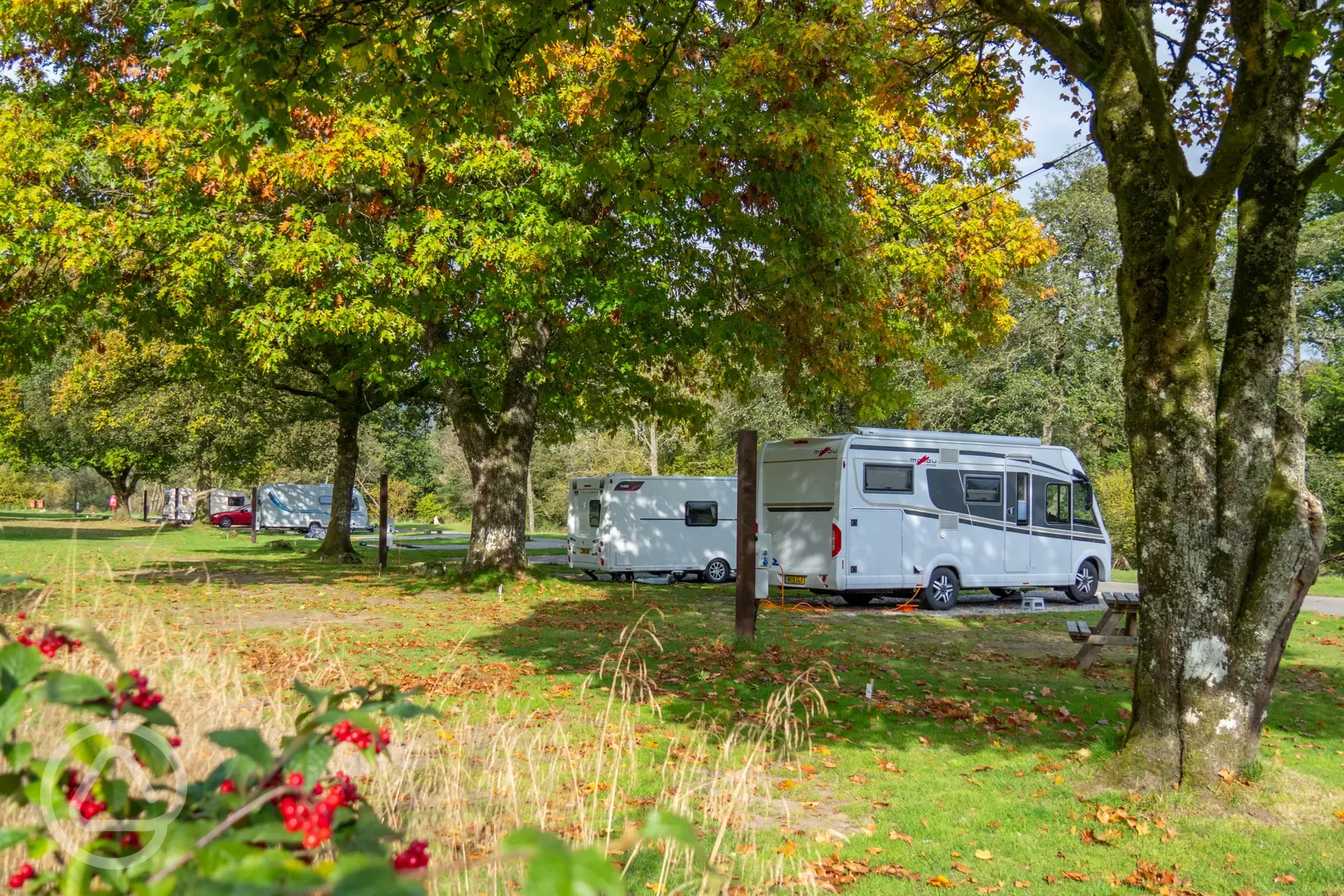 Hardstanding pitches