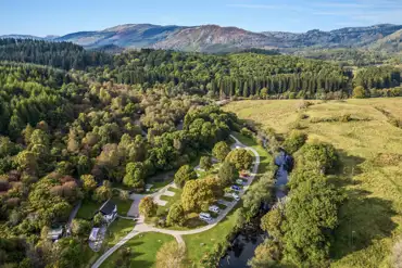 Aerial of site