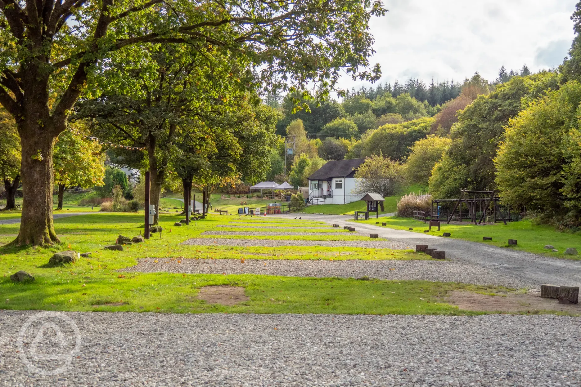 Hardstanding pitches with 16 amp electric