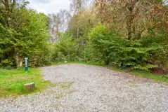 Gravel pitches with 16 amp electric