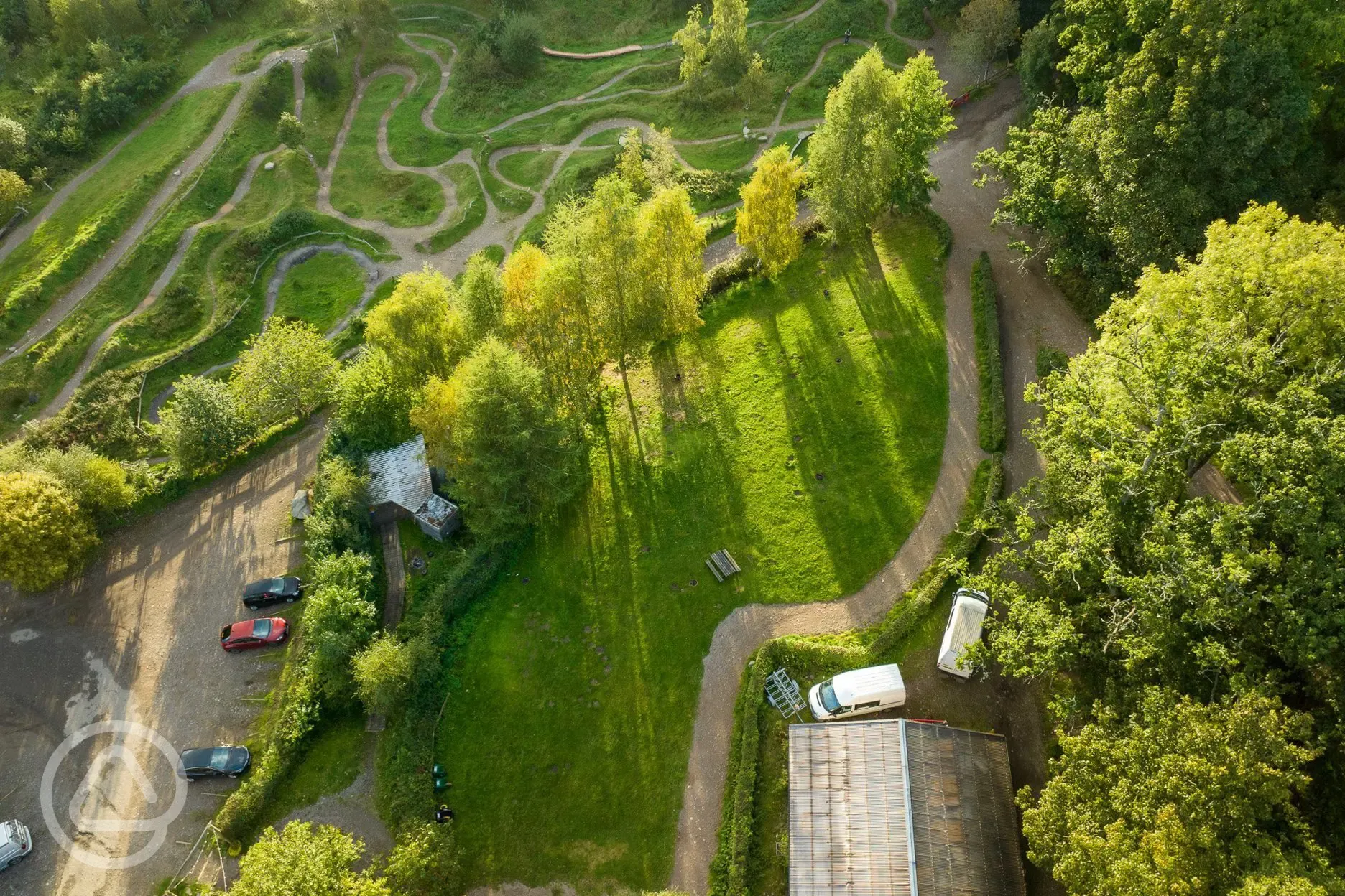 Aerial view of Low Meadow