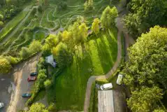 Aerial view of Low Meadow