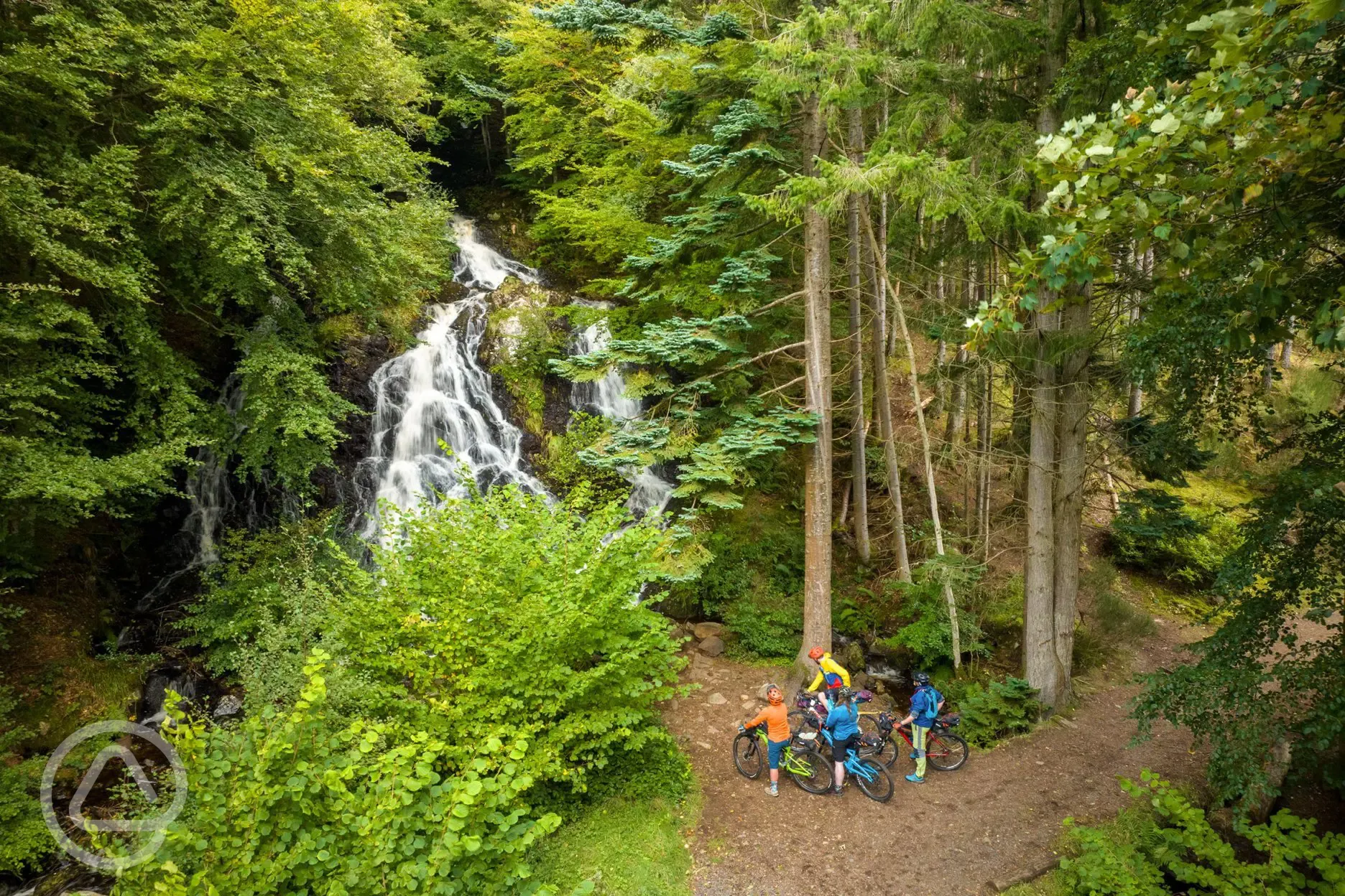 Mountain biking onsite