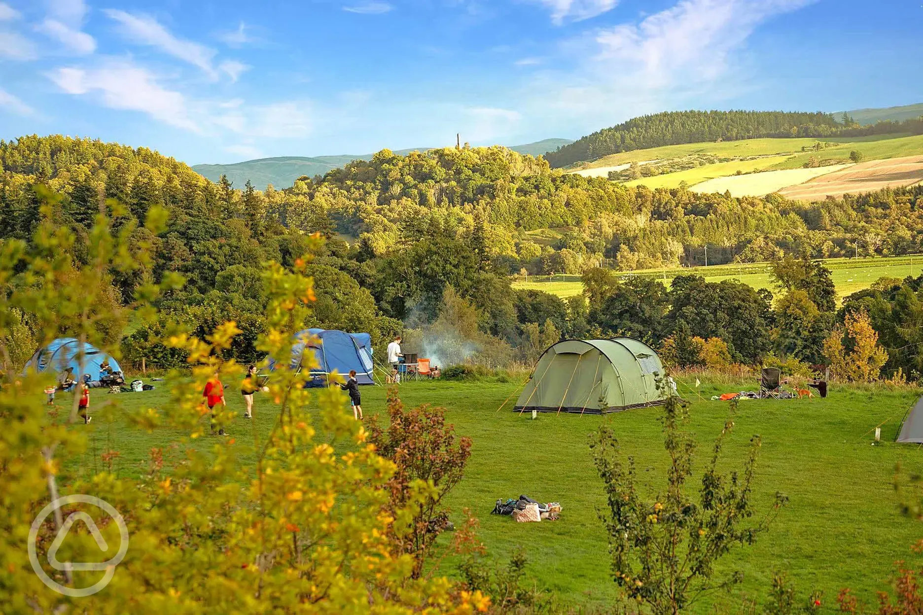 Non electric grass pitches - High Meadow