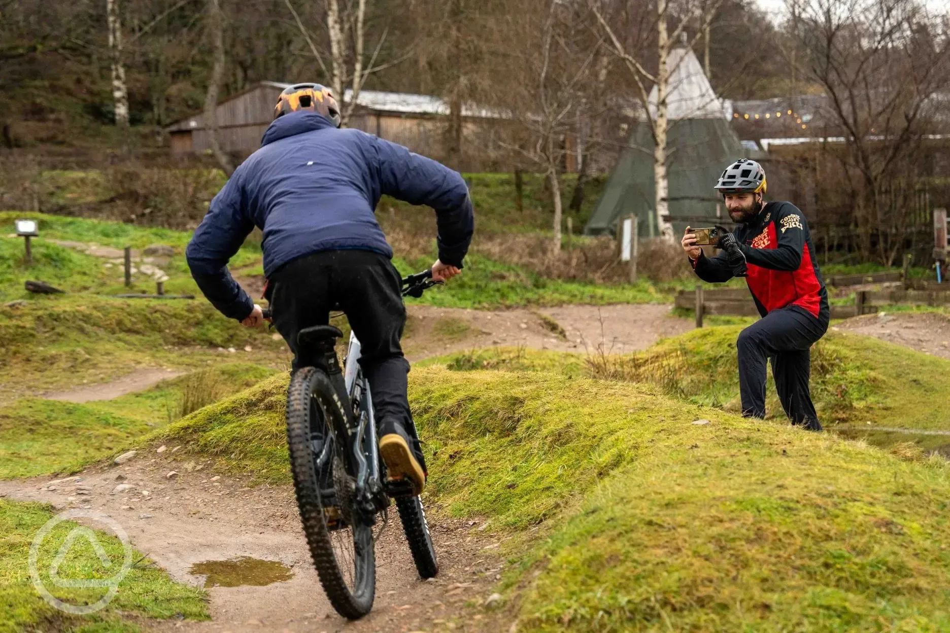 Mountain biking onsite