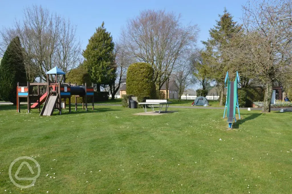 Playground at Coombe Caravan Park