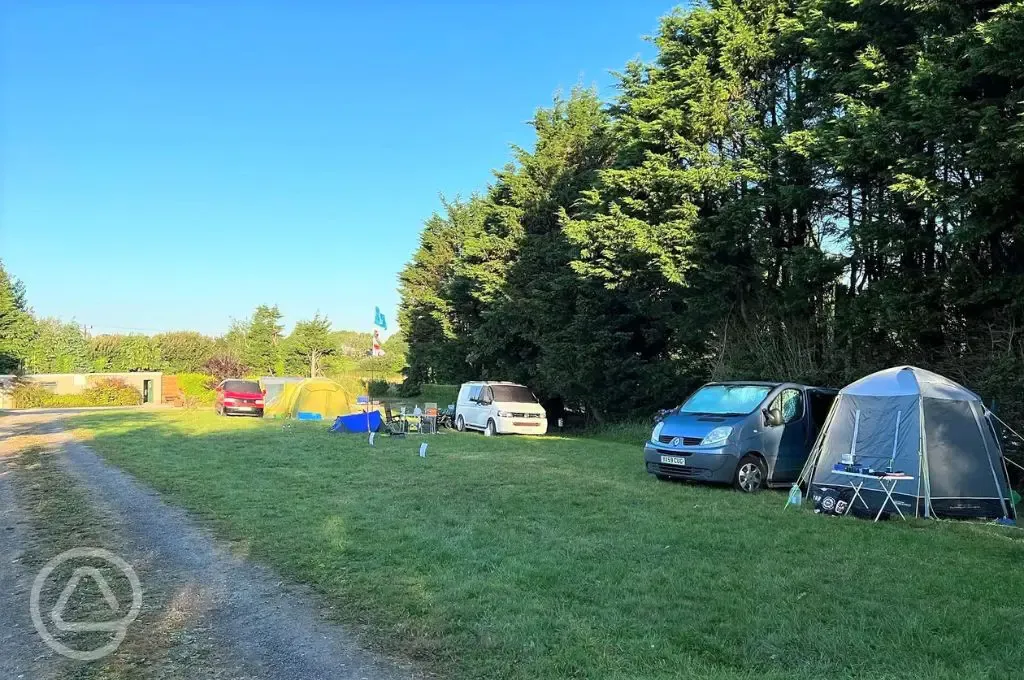Non electric grass touring pitches