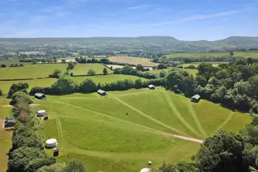 Aerial of the site