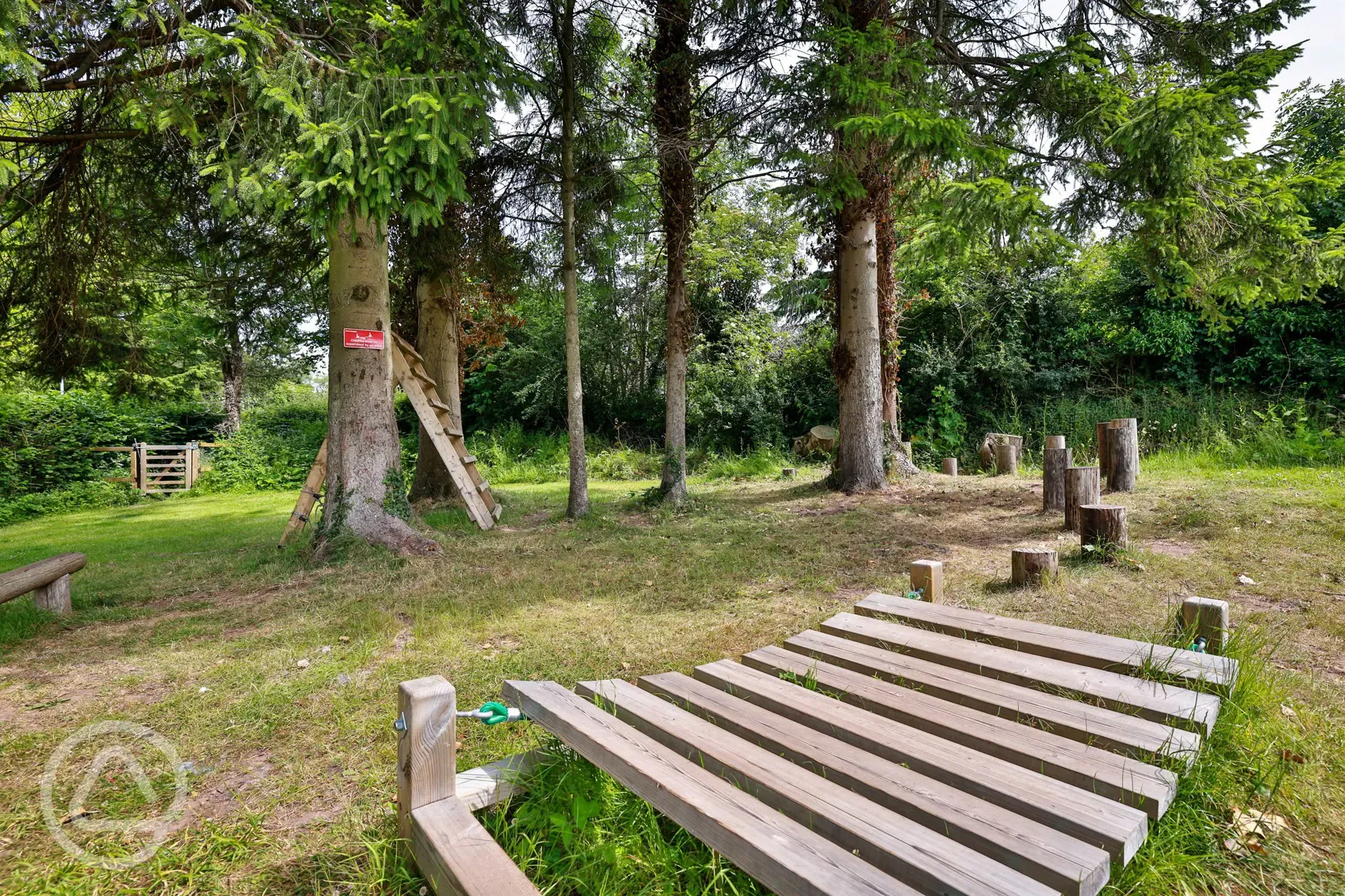 Children's play area- the timber trail