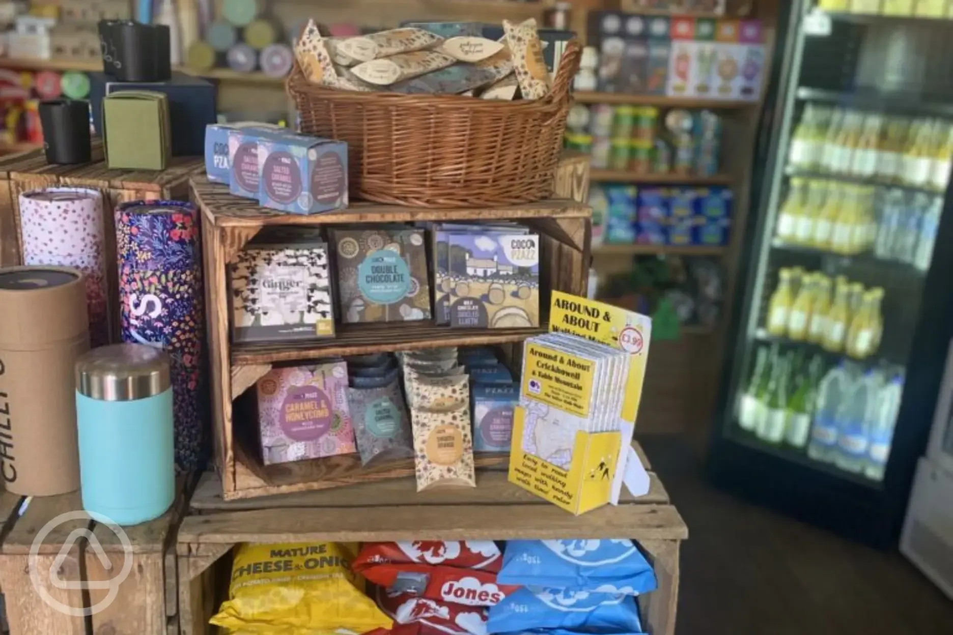 Shop onsite selling snacks Shop onsite selling snacks