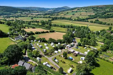 Campsite aerial
