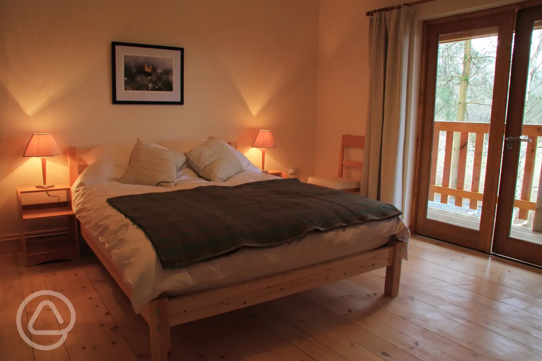Double Bedroom at Denmark Farm Eco Lodge