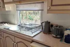 Dogwood caravan kitchen space Dogwood caravan kitchen space