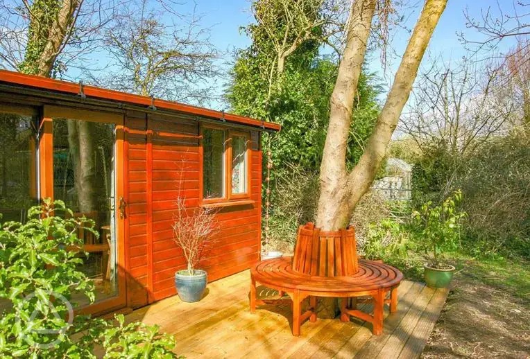 Glamping cabin