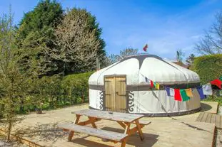 Dogwood Camping and Glamping, Brede, Rye, East Sussex (11.7 miles)