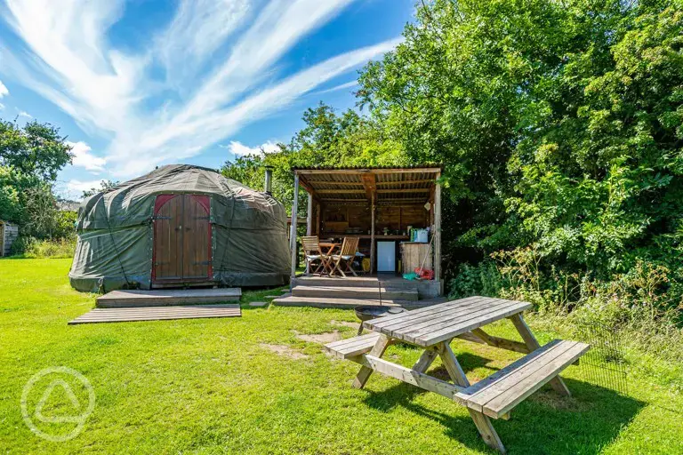 Croglin yurt