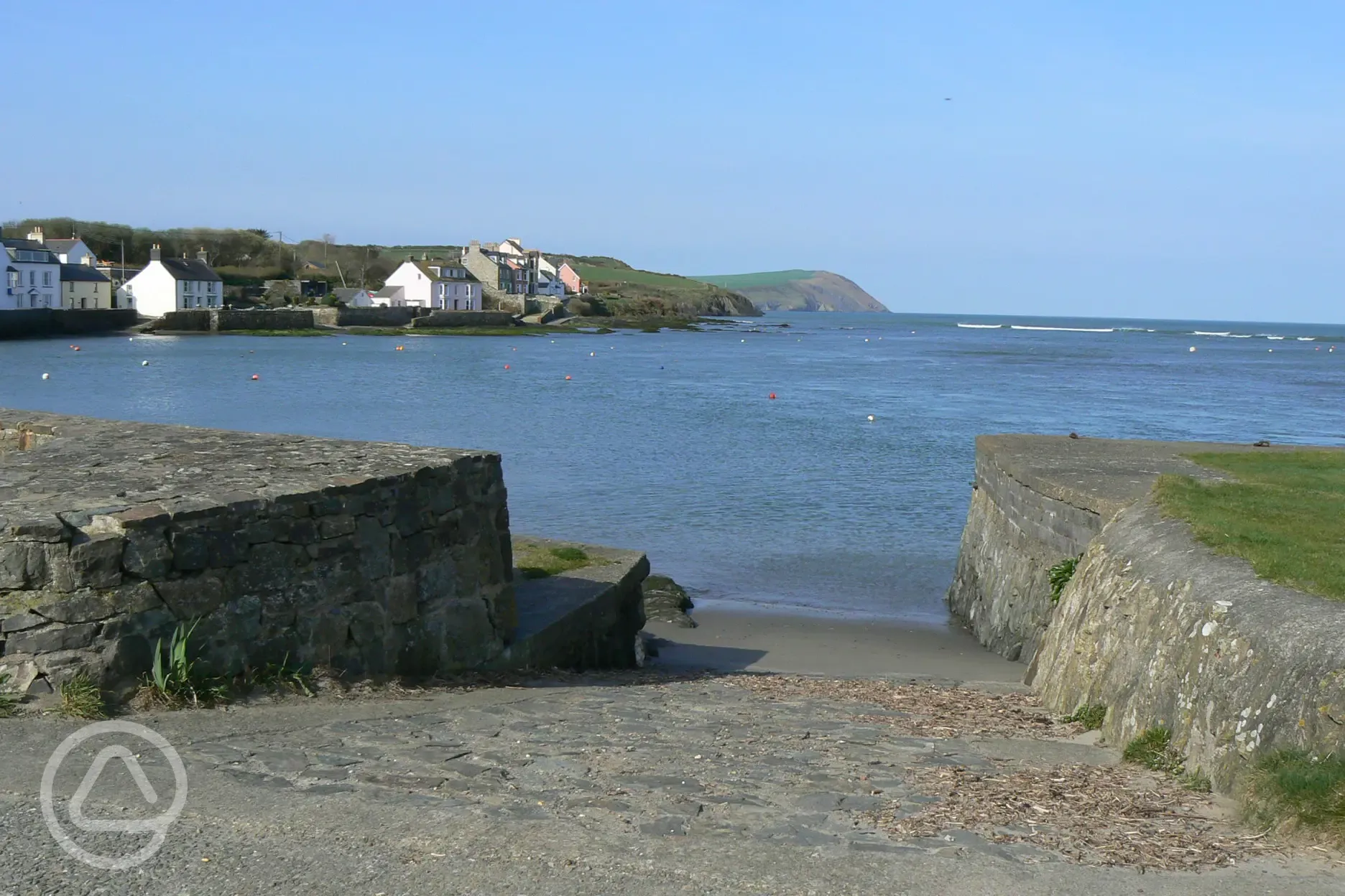 Local beach at Newport