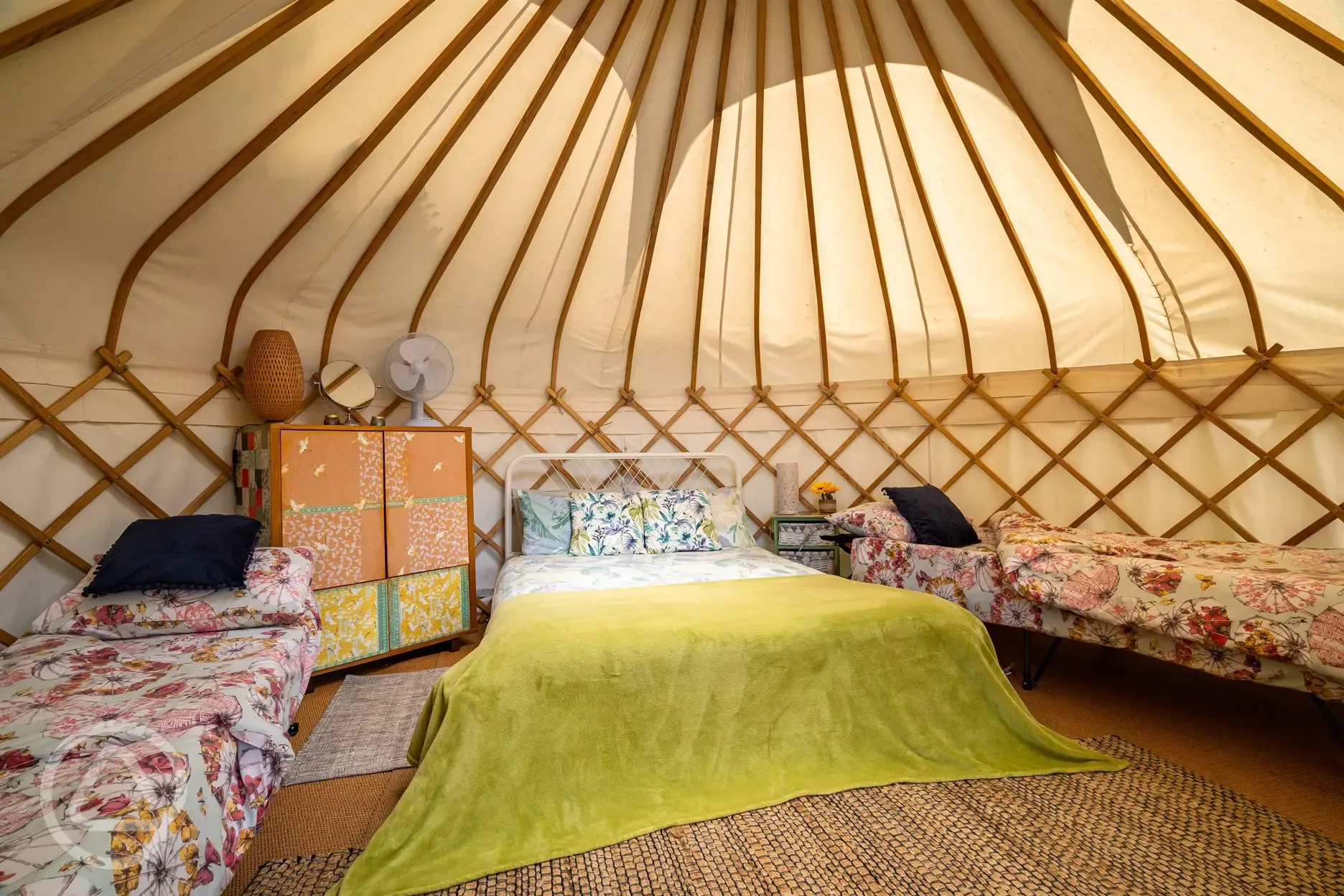 Nare Yurt interior