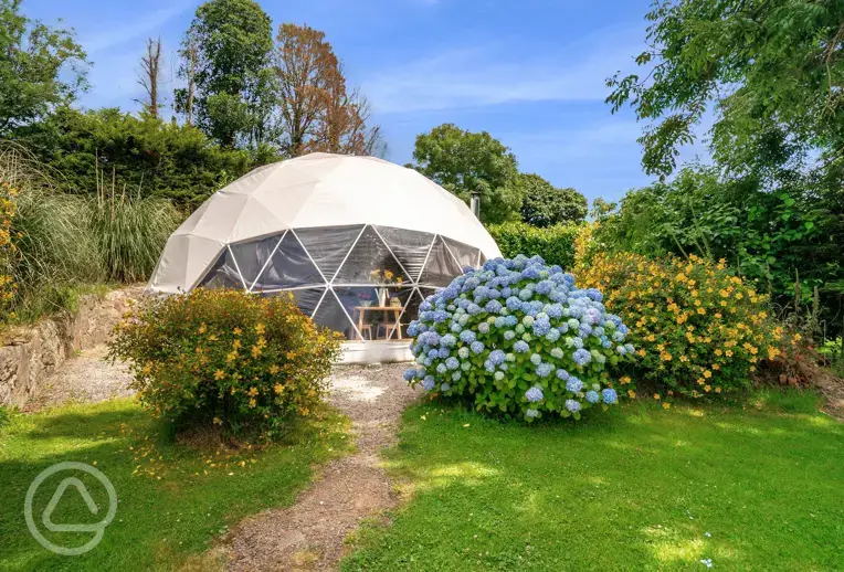 Geodome exterior