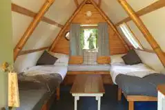 Original family camping pod sleeping platform (bring own bedding)