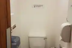 Communal toilets at The Loft