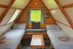 Original family camping pod sleeping platform (bring own bedding)