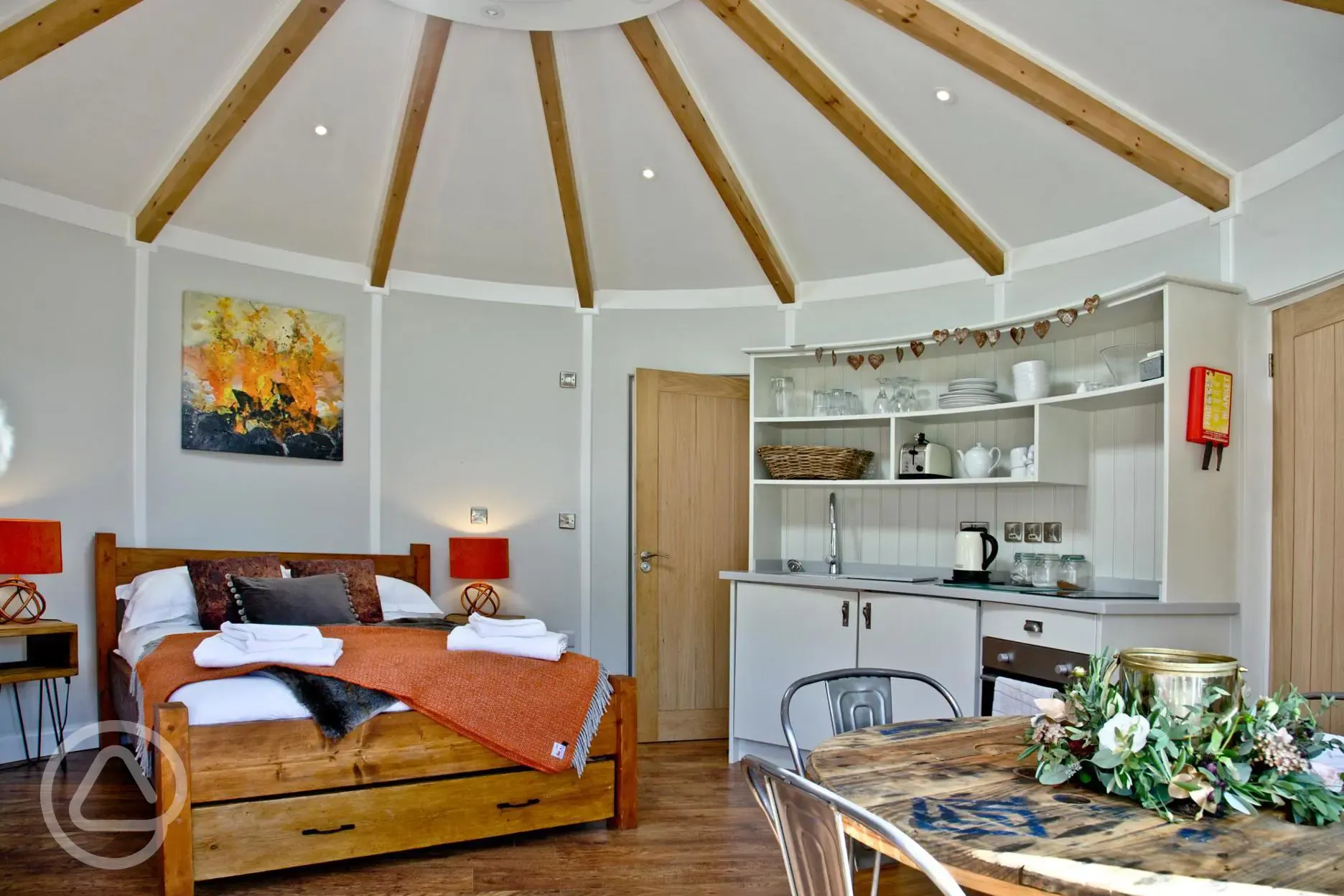 Pet Friendly Roundhouses interior